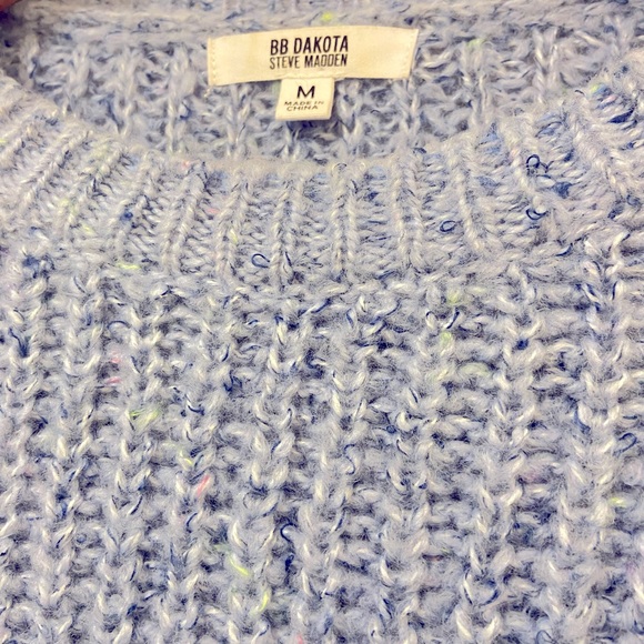 BB Dakota “Mixed Business” Blue Sweater from Shopbop - Picture 4 of 6